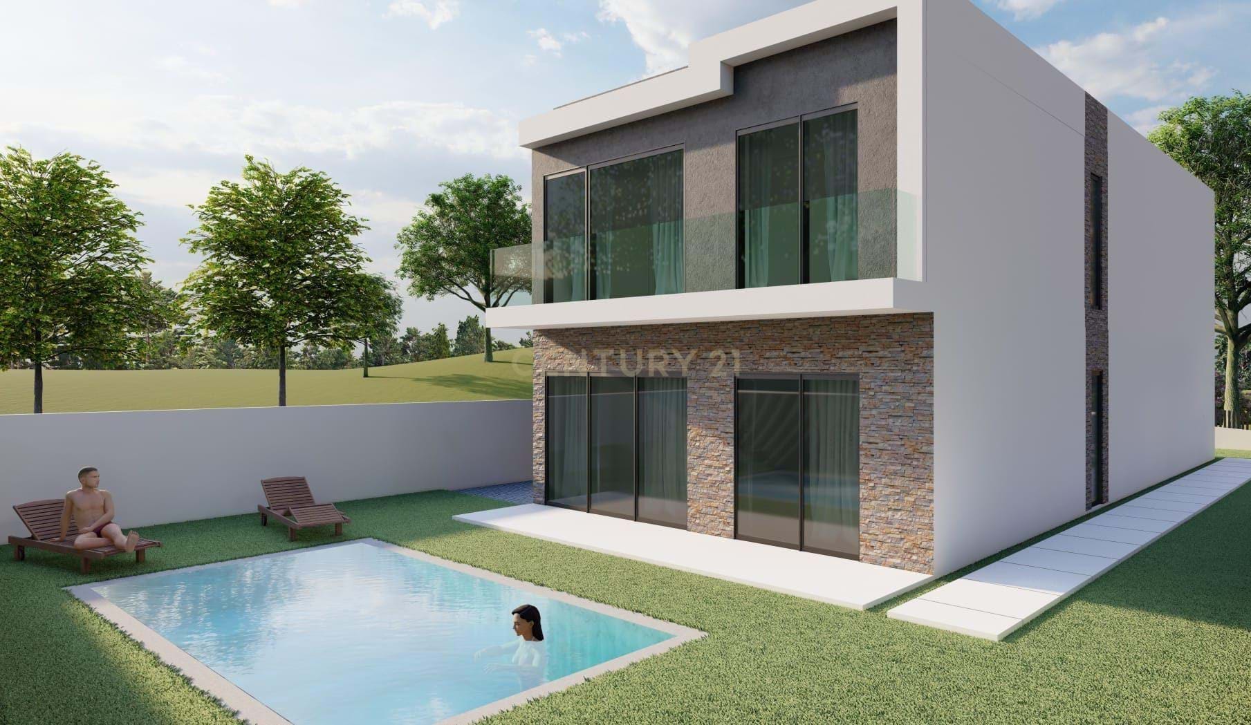 🏠 Urban Lot of 331m² with PROJECT ALREADY IN THE CHAMBER – Charneca de Caparica
