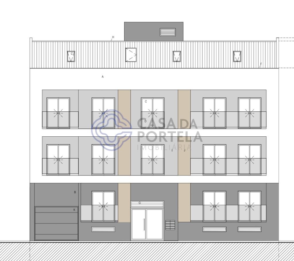 3+2 bedroom duplex apartment with garage