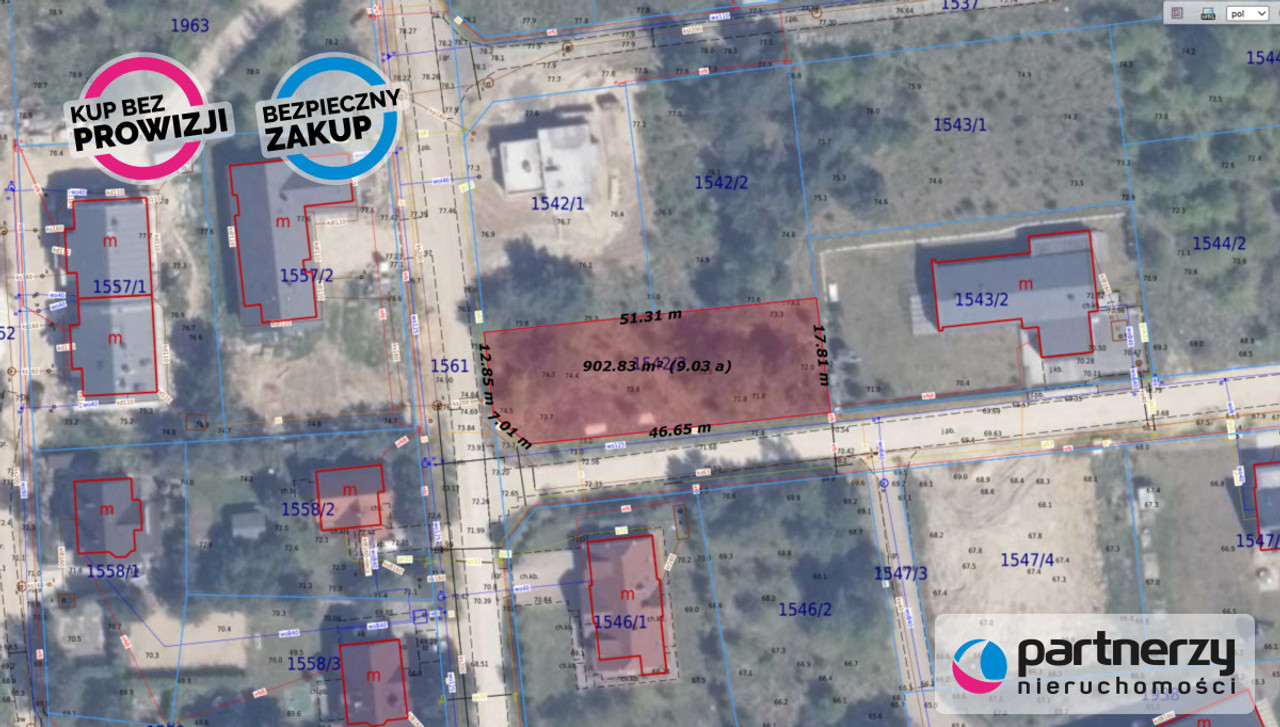 Land Plot for sale, pomorskie gdański (Pruszcz Gdański, Poland)