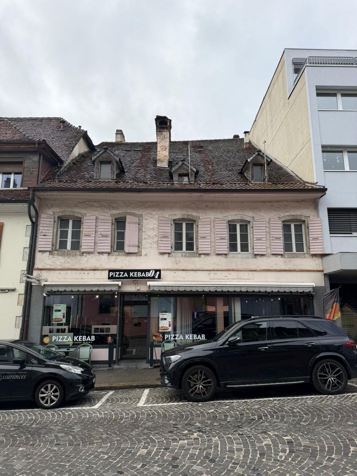 Building with high potential for transformation in Moutier (JU)