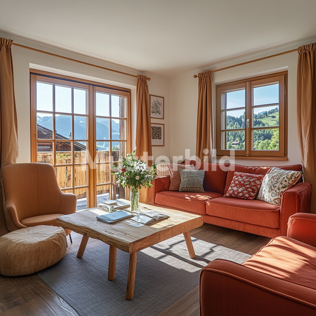 Exchange property: Exclusive 6-room apartment in Stans - 200 m² living space, built in 2015