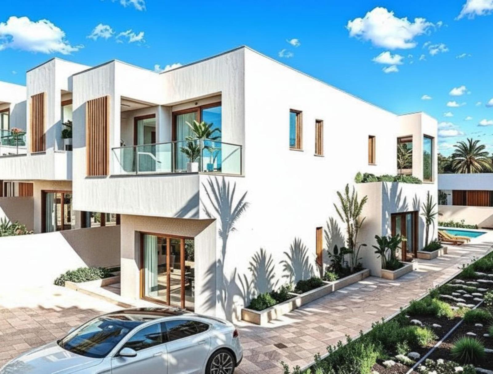 Modern villa with 3 bedrooms and private pool for sale in Orihuela Costa.