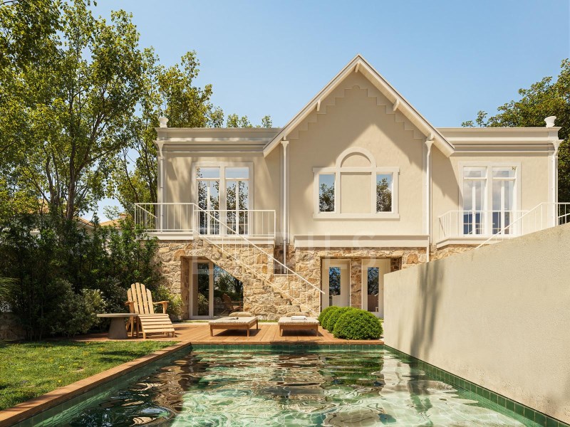 3+1 bedroom villa, in a new development in Cascais