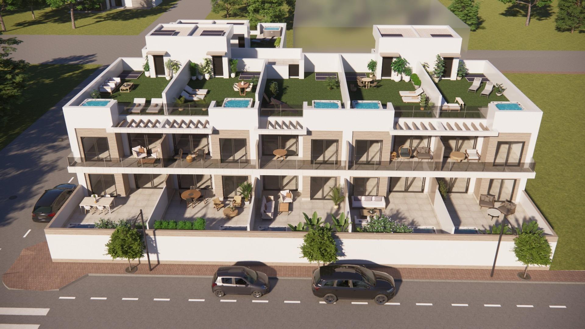 New build ground floor apartment with 2 bedrooms for sale in Rojales