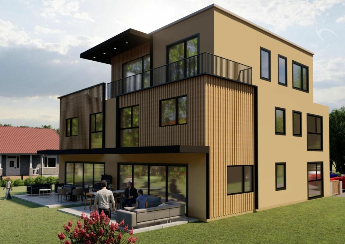 Duplex 5.5 rooms with large garden Morges