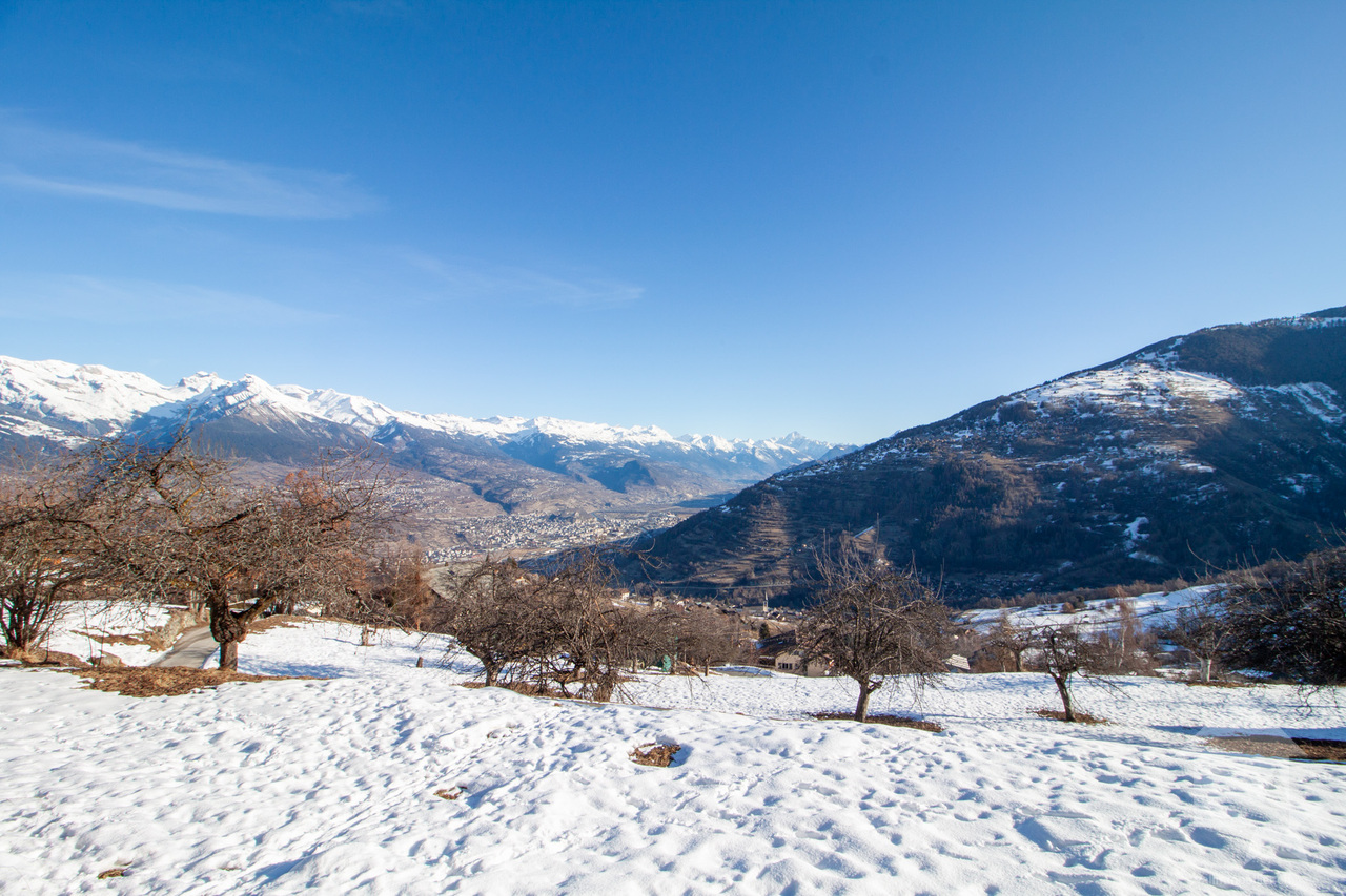 Superb plot of 1'213 m2 to build 5 minutes from the slopes
