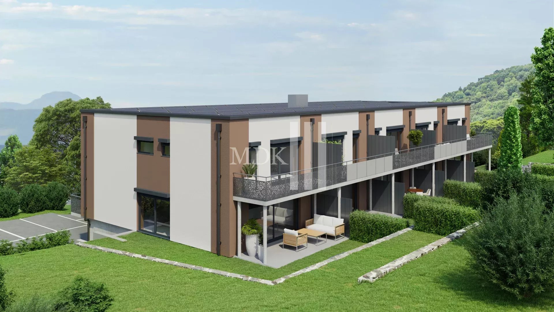 Sale off-plan: Five adjoining villas CECB A/A