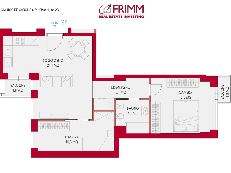 Condo for sale, lazio roma balduina (Lazio, Italy)