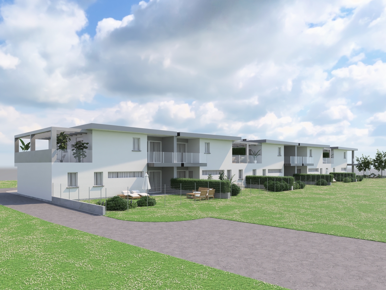 Land with approved license - 5 detached houses in Stabio