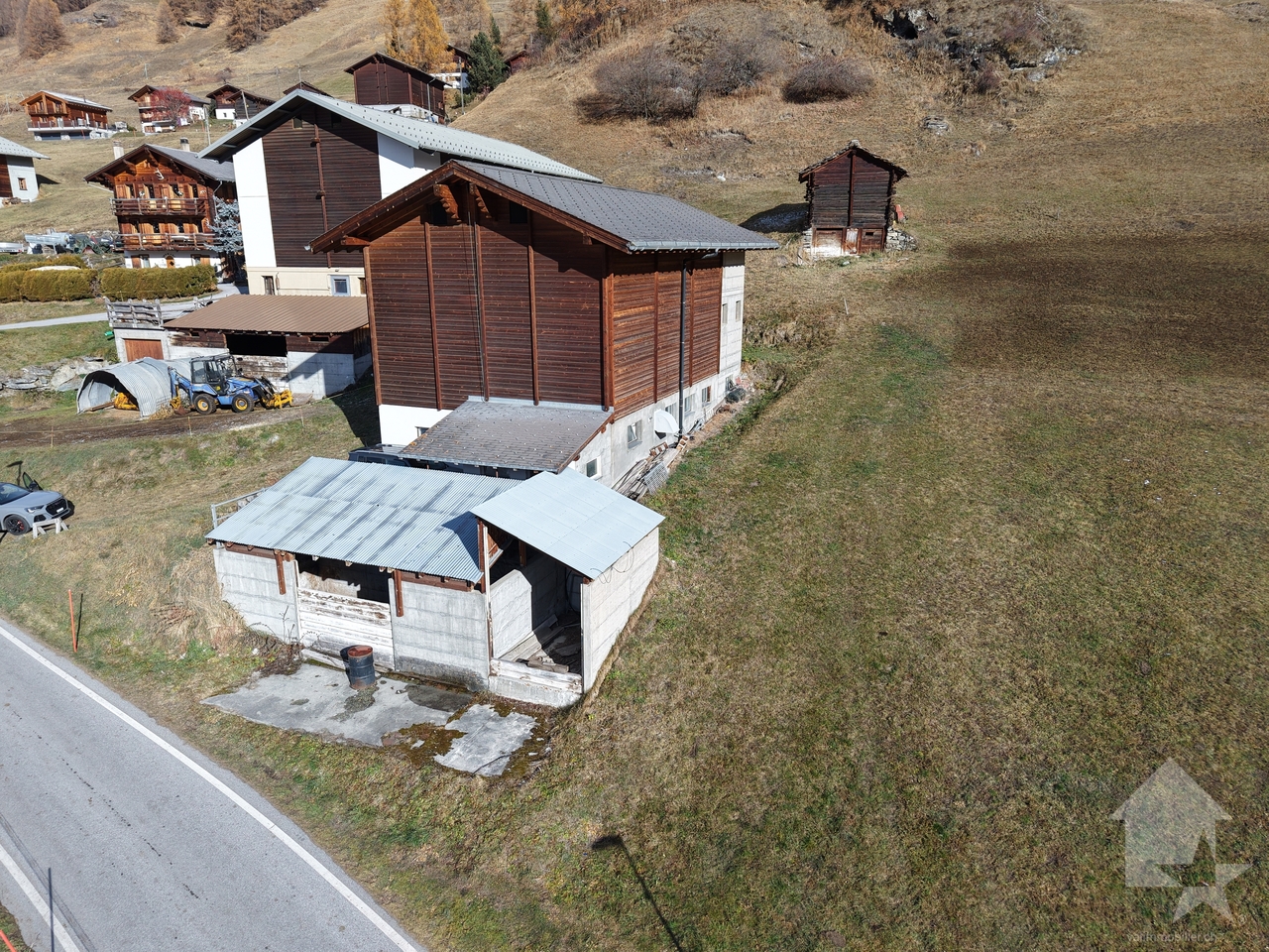 Farm in La Forclaz in the Val d'Hérens