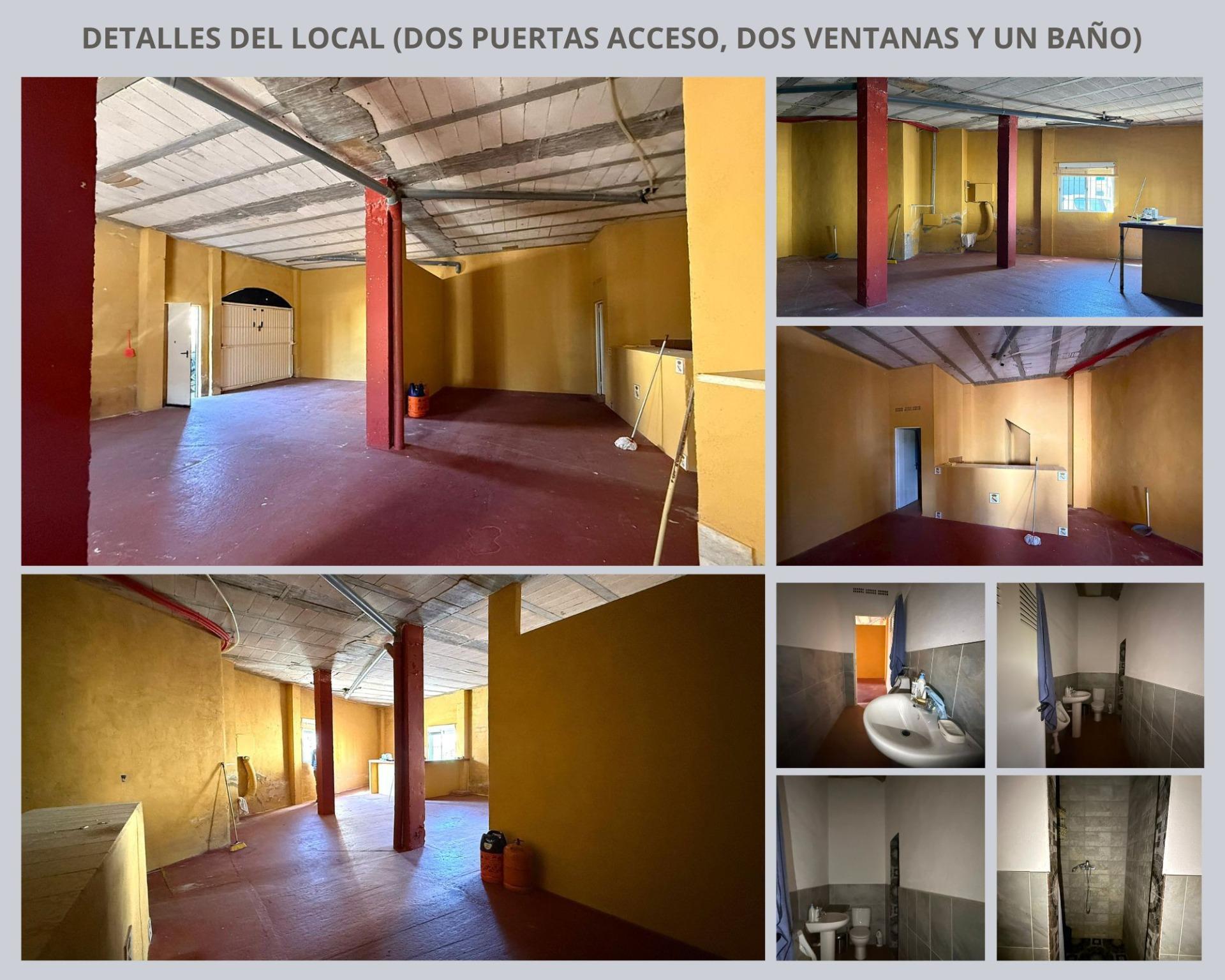 Fabulous premises in Villafranca to set up your business idea (take advantage of the proximity to the new military base)