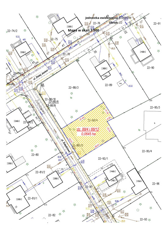 Land Plot for sale, mazowieckie otwocki (Józefów, Poland)