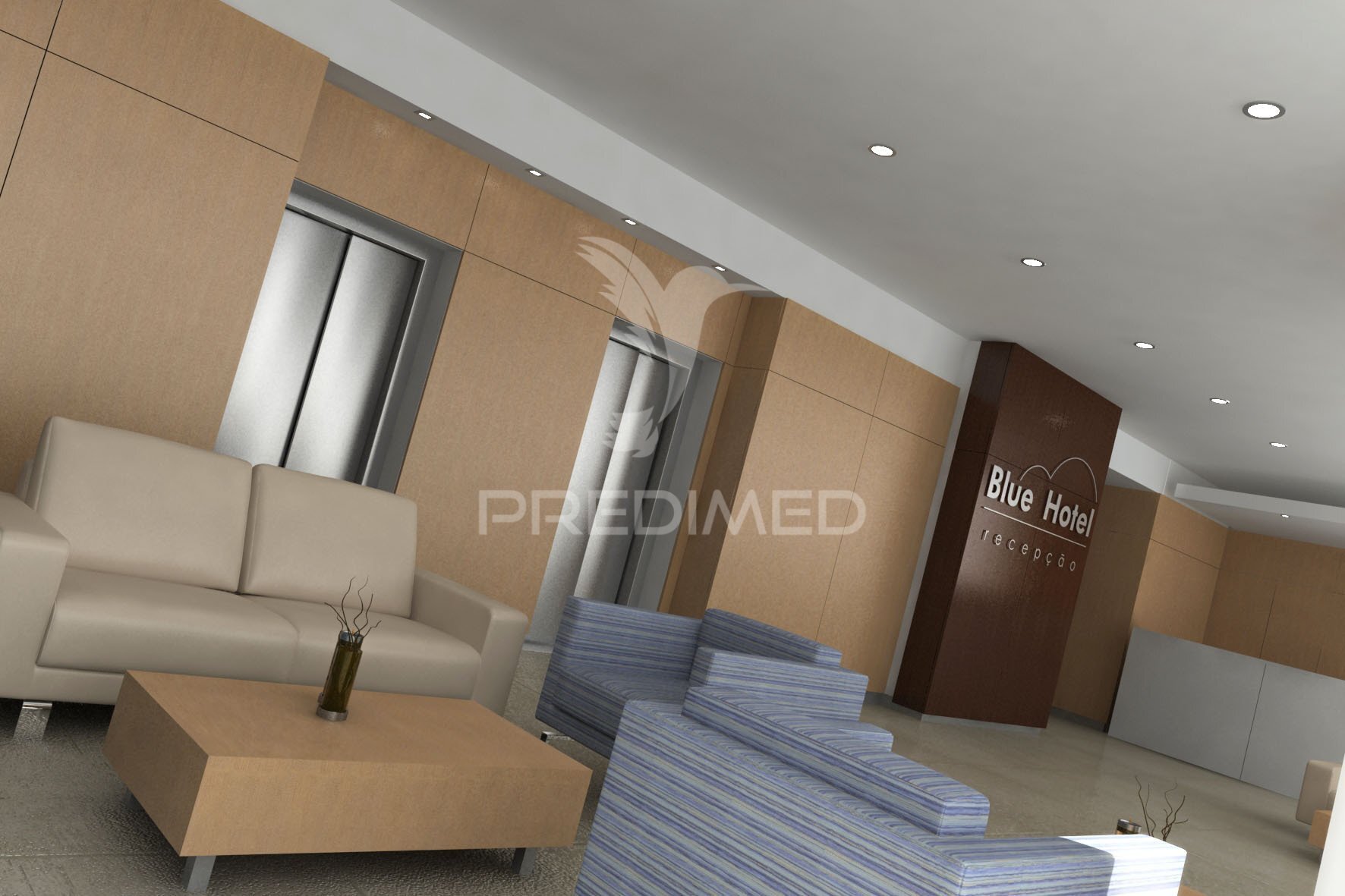 Land with PIP for Hotel "Blue Hotel"