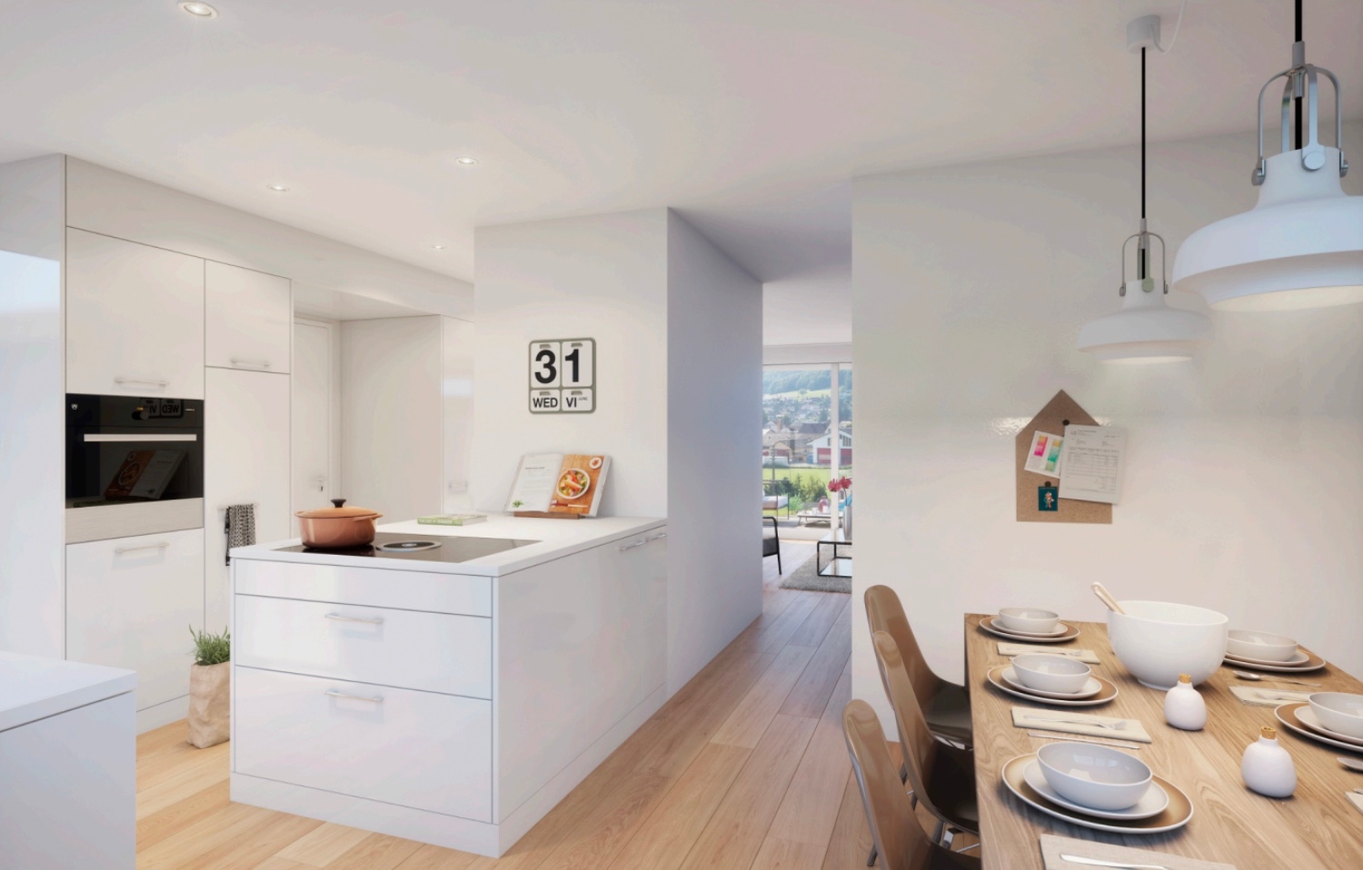 Exclusive 5.5-room newly built single-family house with two parking spaces