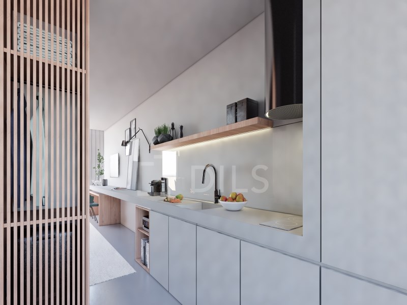 1 bedroom apartment with balcony, in Porto