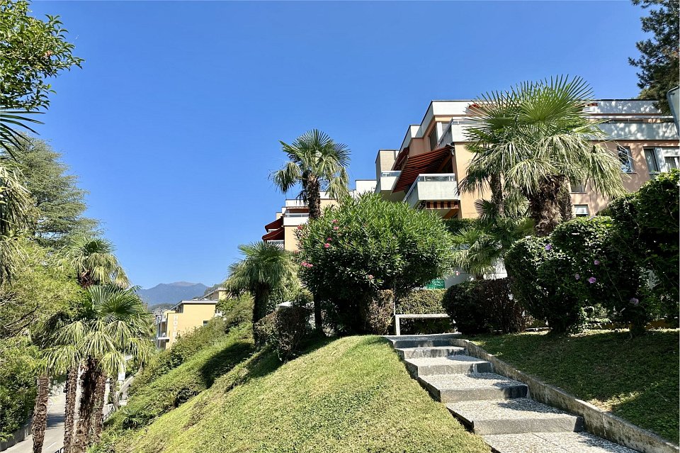 Bellappartamento vista lago a Bissone anche come residenza secondaria