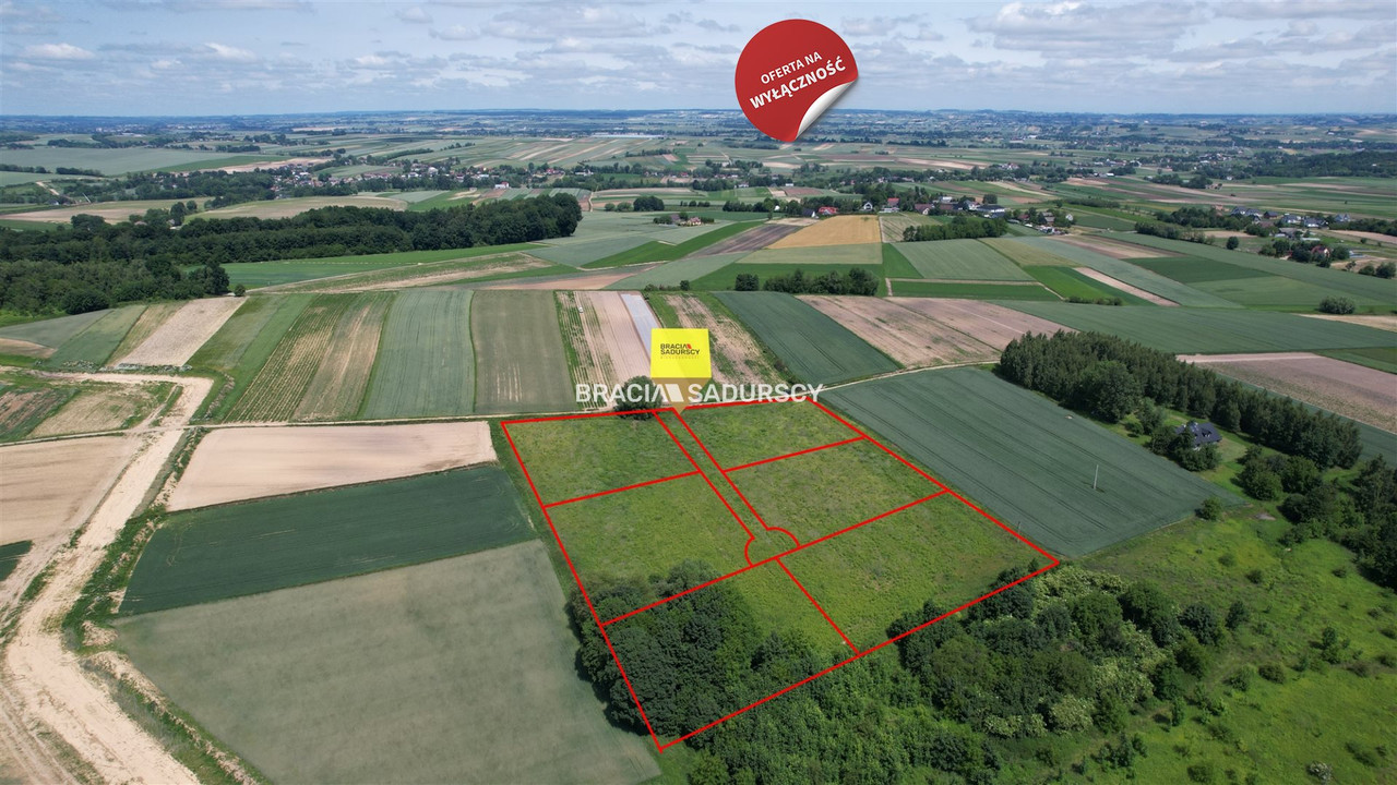 Land Plot for sale, małopolskie krakowski (Gmina Kocmyrzów-Luborzyca, Poland)