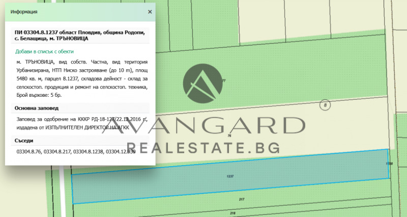 Land Plot for sale, с. Белащица/s. Belashtica (Belashtitsa, Bulgaria)