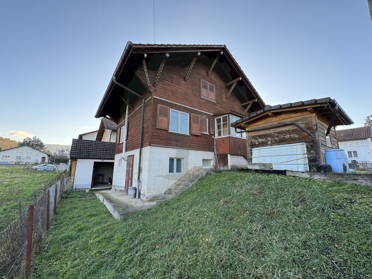 4-room house in a quiet area of Porrentruy