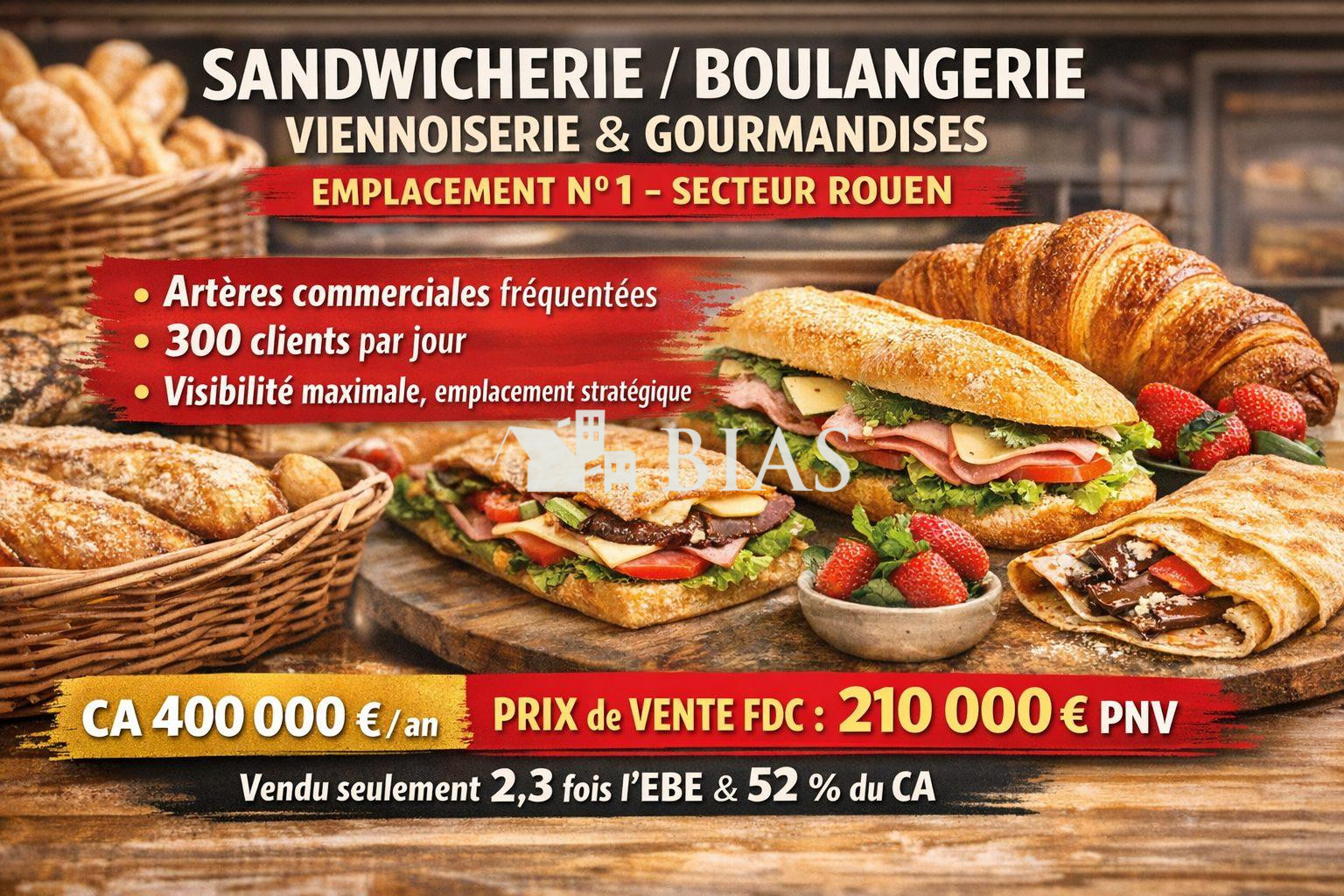 Commercial for sale in Rouen, France
