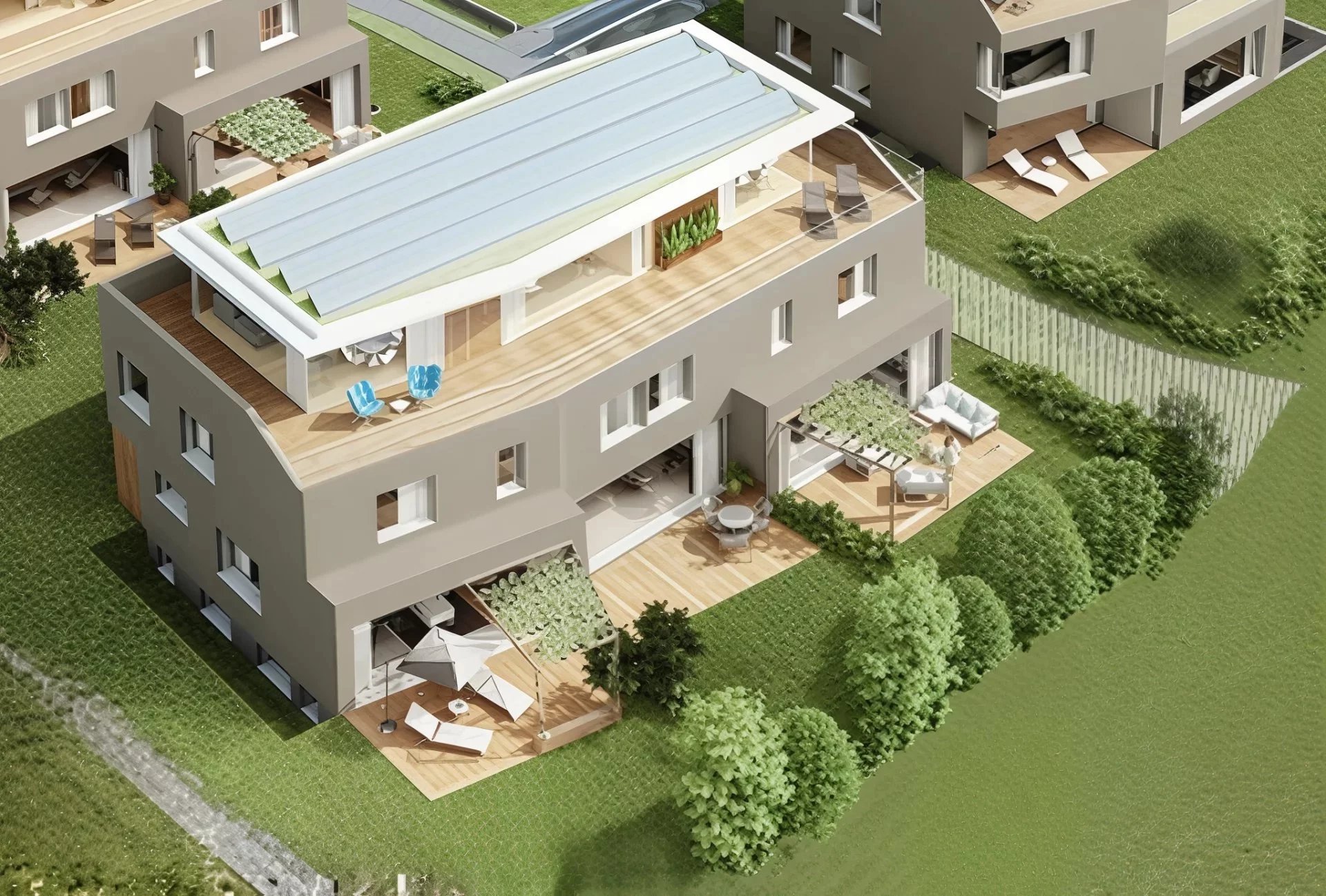 Les Capites - 5.5-room apartment with garden