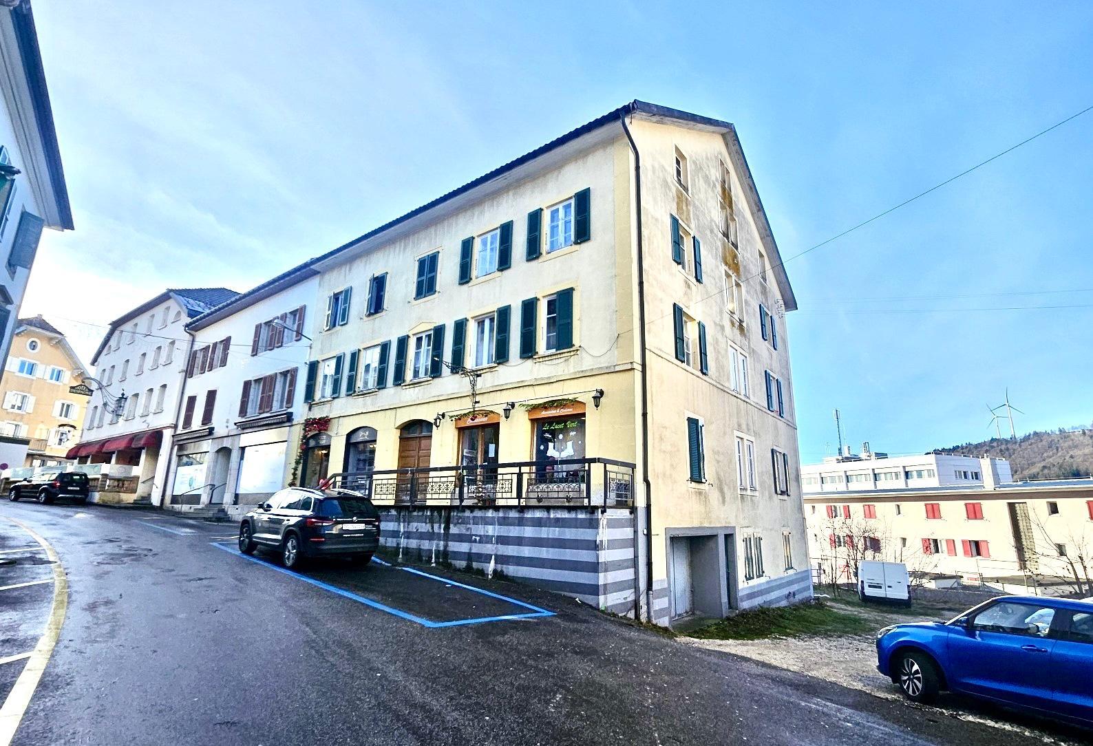 Mixed-use building for sale in downtown Ste-Croix