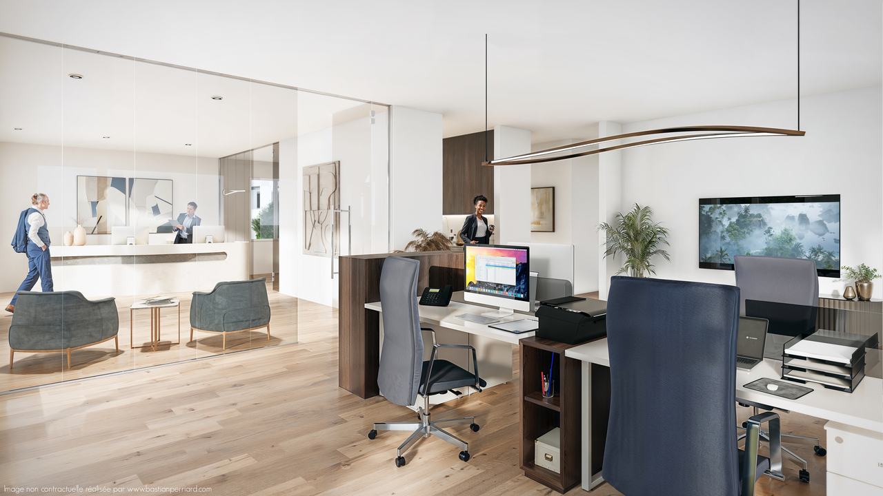 Administrative area in the complex "Les Tilleuls 1635"