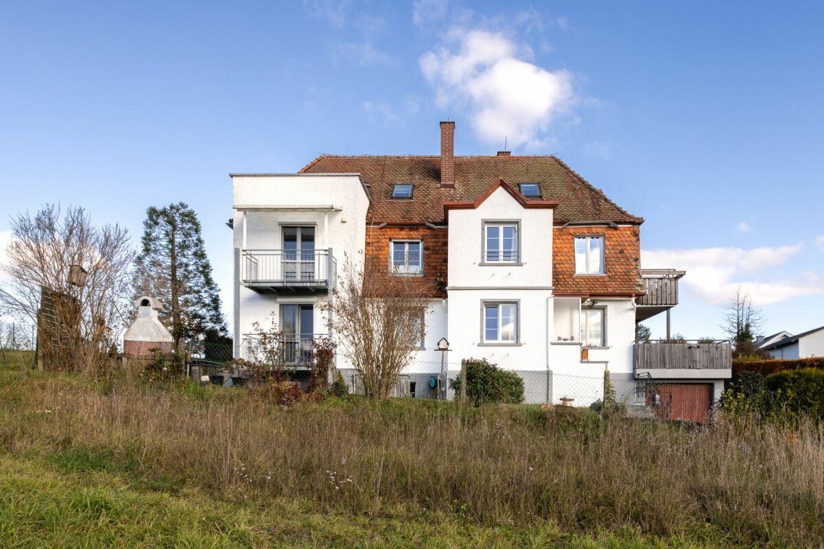 Exclusive residential building: Rhine view, sun and lots of open space