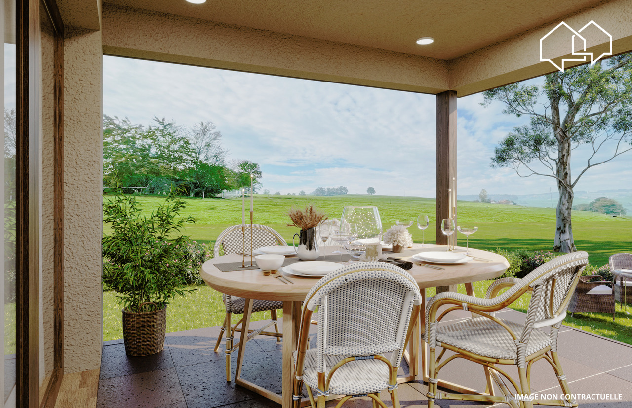 Beautiful 4.5 room apartment on the 1st floor (building 1 - lot 3)