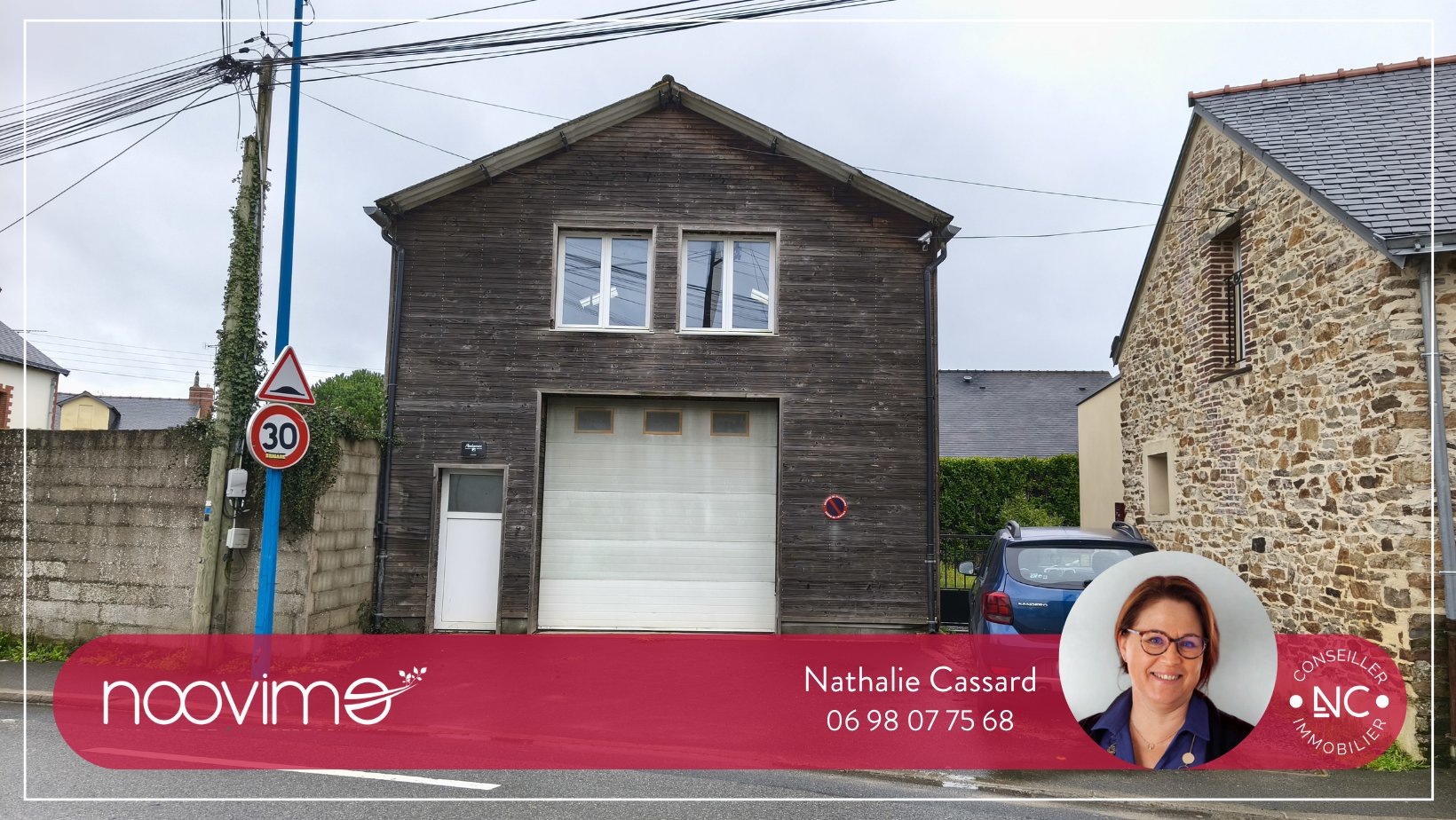 Professional building 372 m2 Workshop, storage and offices Strategic location in Nort-sur-Erdre