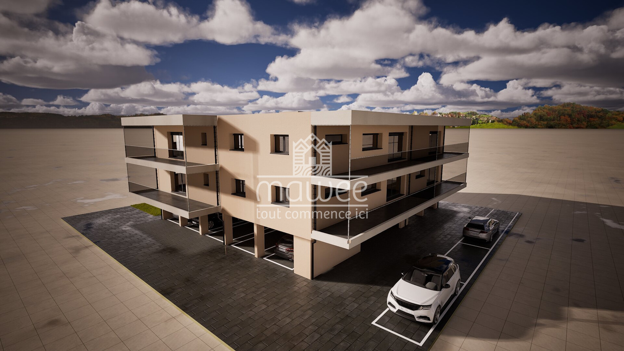 3.5 room apartment with finishes at the discretion of the tenant!