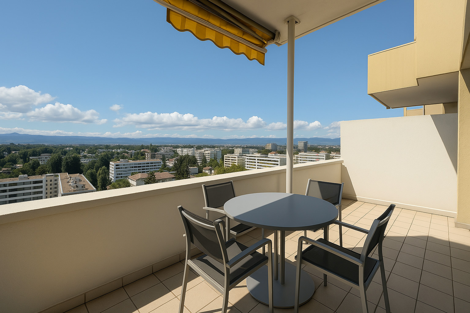 Very large 6 room apartment on the 15th floor