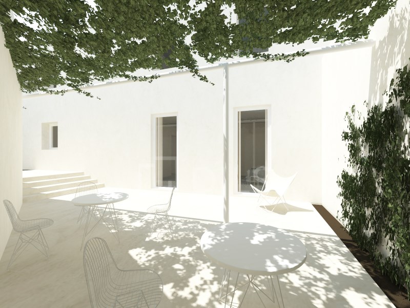 Building with hotel project, in the centre of Grândola