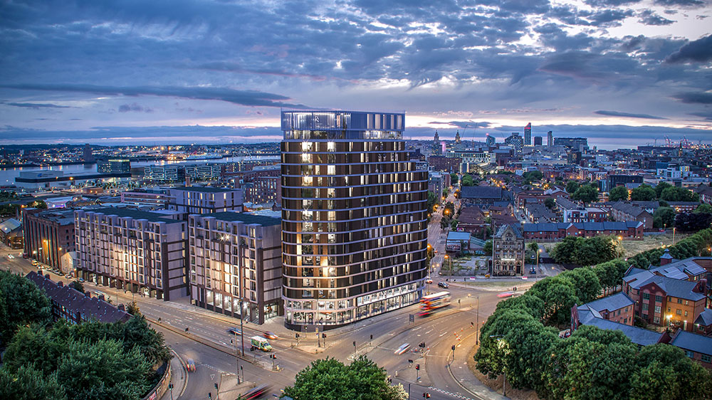 1 Bed Manhattan Apartment for sale, Parliament Square, Liverpool