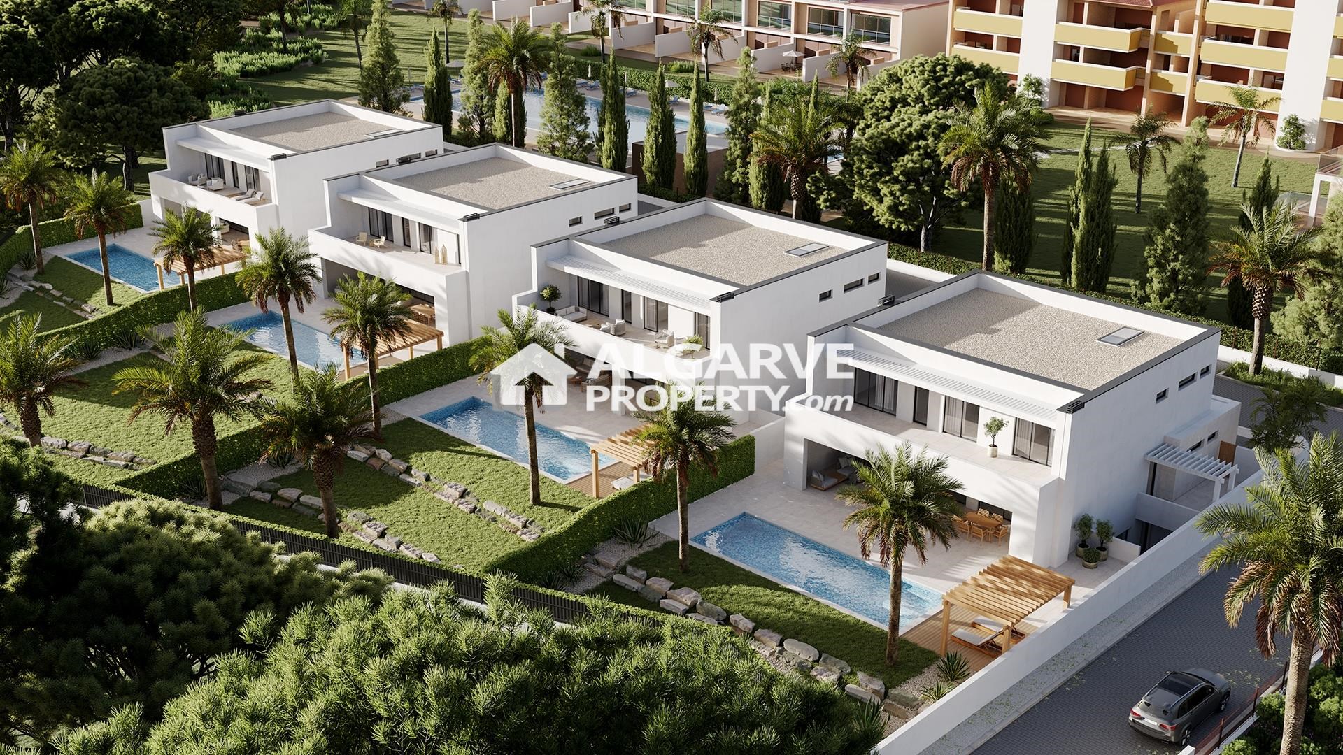 Spacious and modern 4 bedroom villa next to the Golf Course in Vilamoura, Algarve