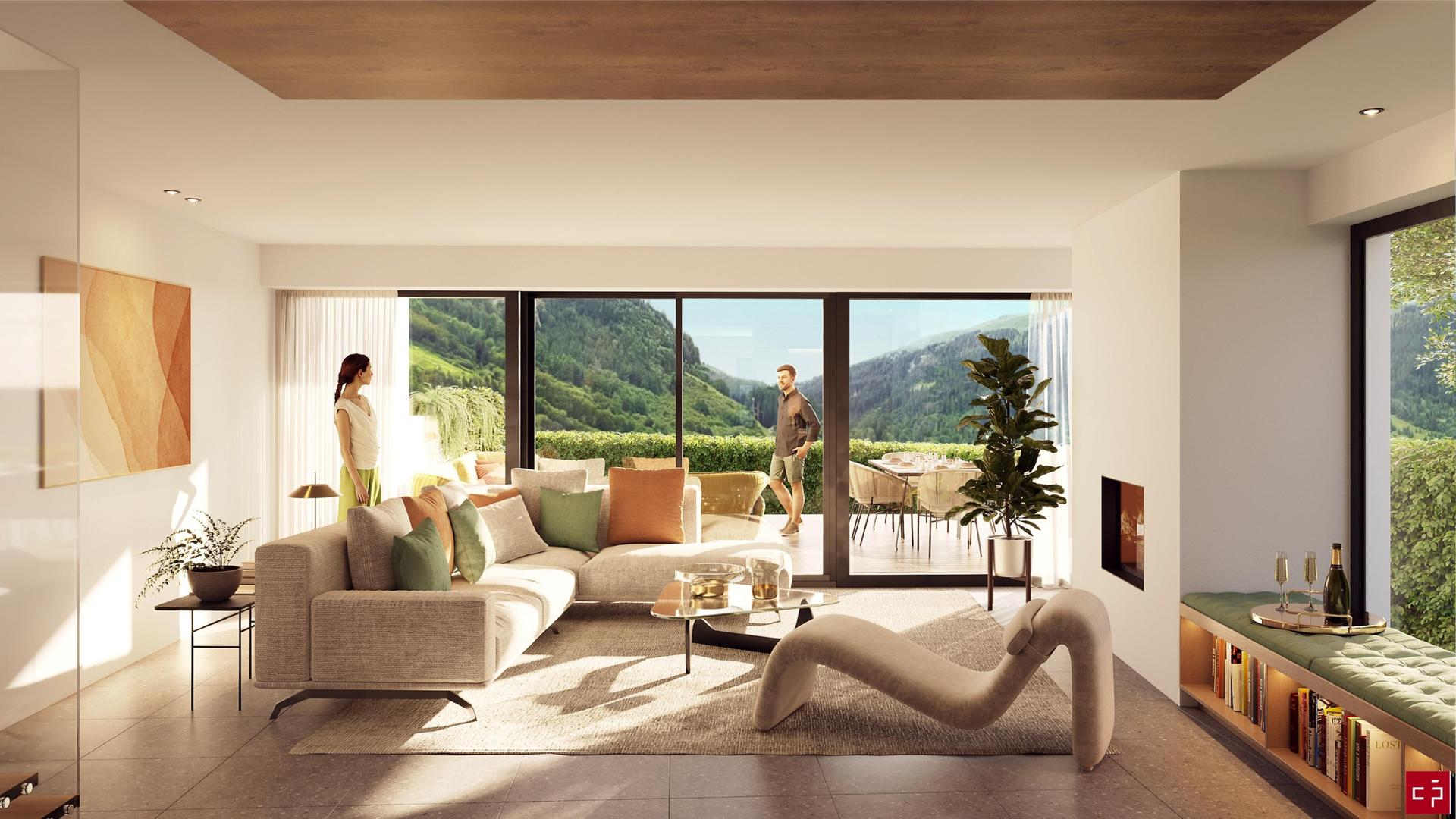 To be built in Vollèges, superb semi-detached villa of 4.5 rooms