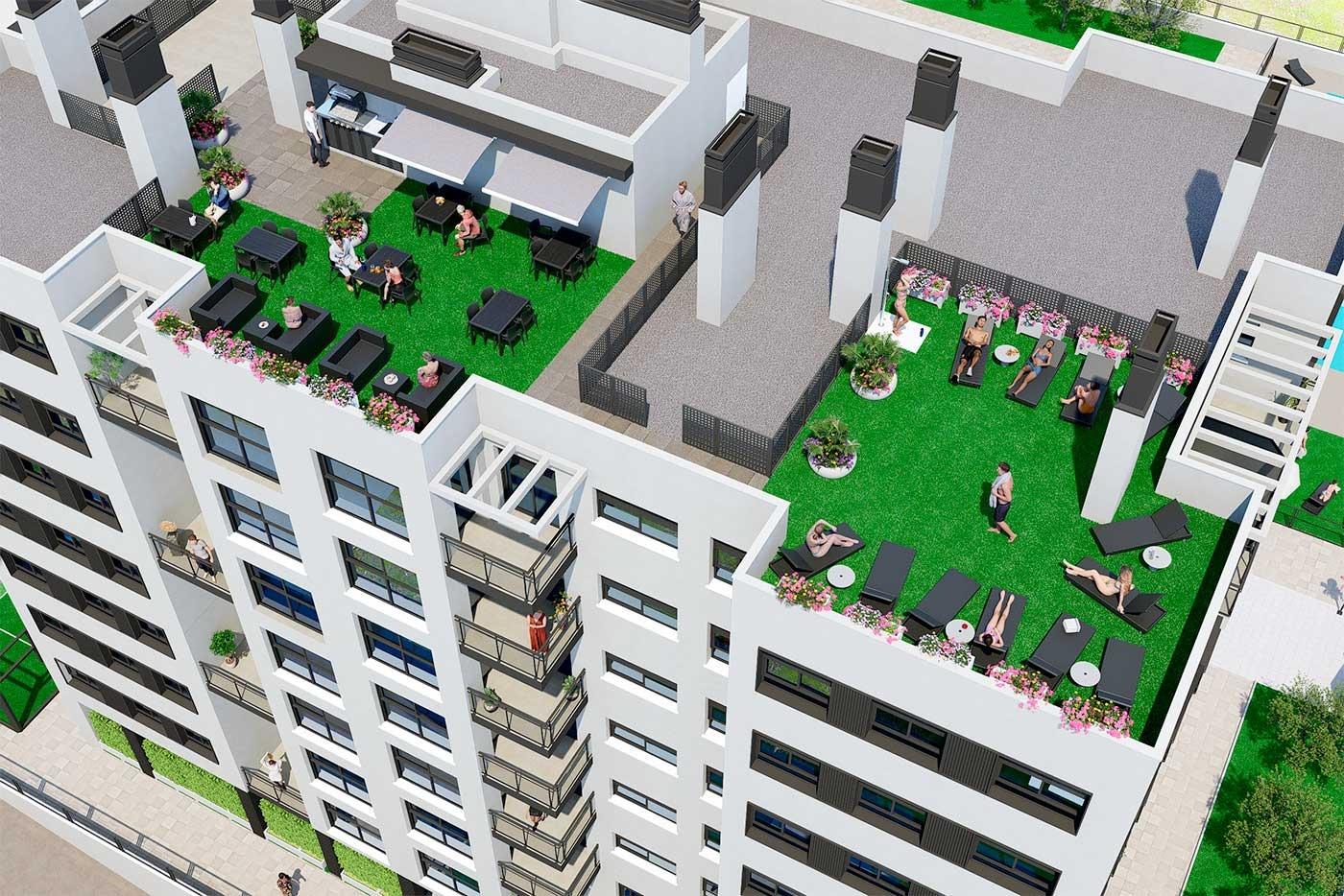 ONE-BEDROOM APARTMENTS WITH EXCELLENT QUALITIES, POOL AND COMMON AREAS IN BOERA PARK, GARAGE NOT INCLUDED IN THE PRICE