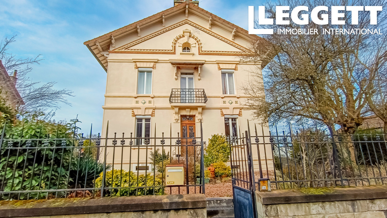 Charming, spacious bourgeois house, big garden, outbuilding, seperate apartment, quiet town with amenities