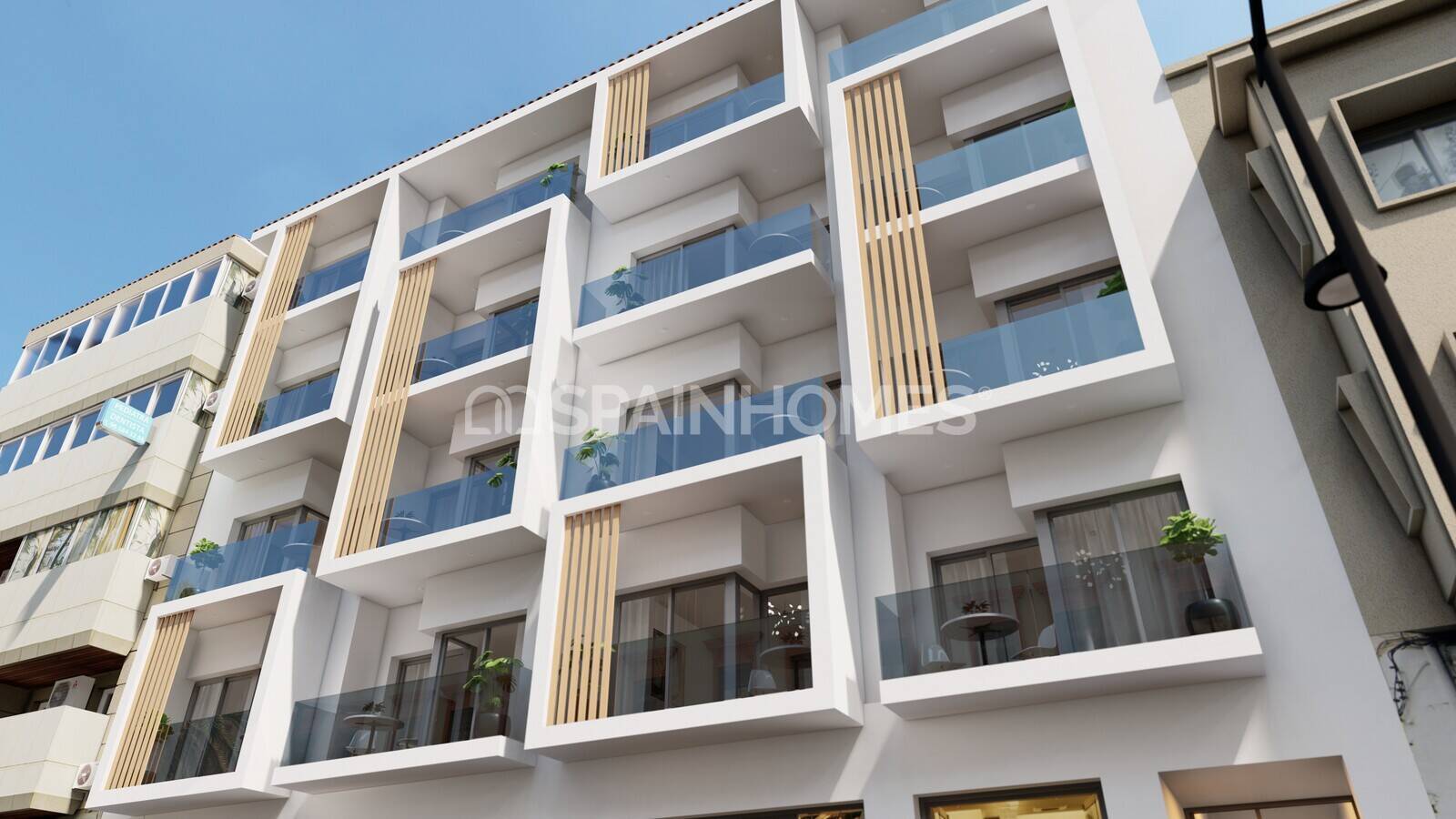 Flats with Eco-Friendly Design Close to Beach in Altea