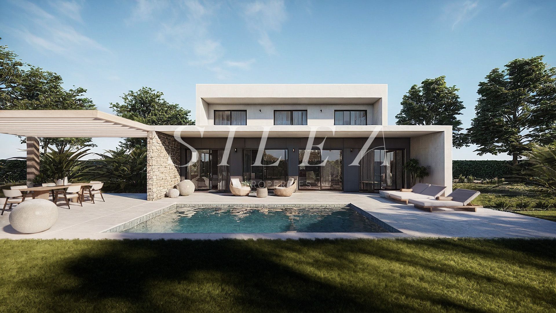 New-Build Villa with Pool, Sustainability & Mediterranean Elegance