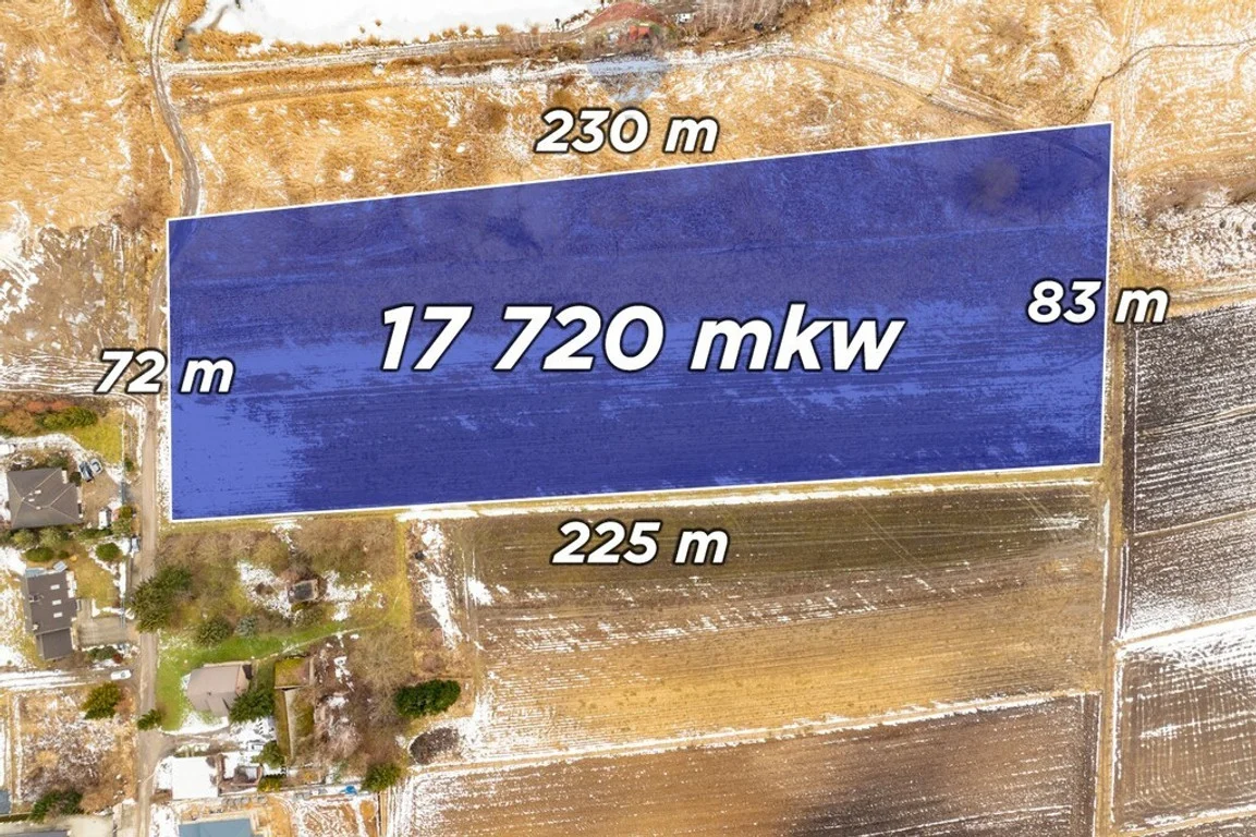 Land Plot for sale, małopolskie krakowski (Gmina Kocmyrzów-Luborzyca, Poland)