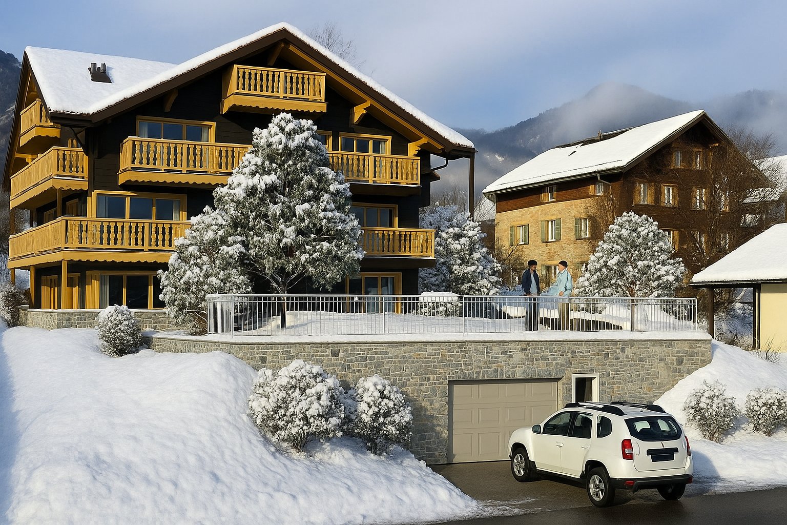 Terrasse dException & Lumière Plein Sud _ LOT 1 : Un 3.5 Pièces Rare