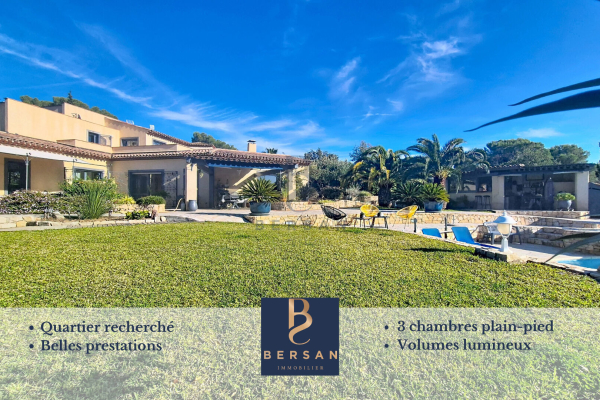 VILLA - SOUGHT-AFTER AREA IN VALESCURE