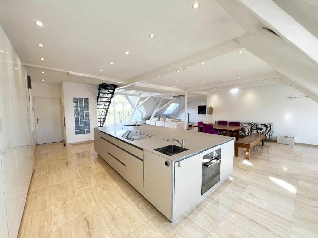 Charming duplex attic apartment with style and character