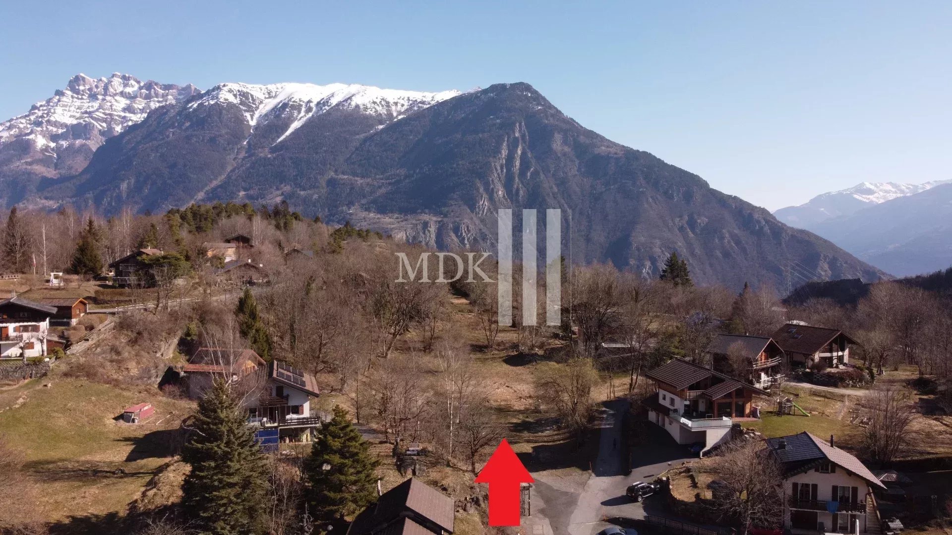 Beautiful flat building plots