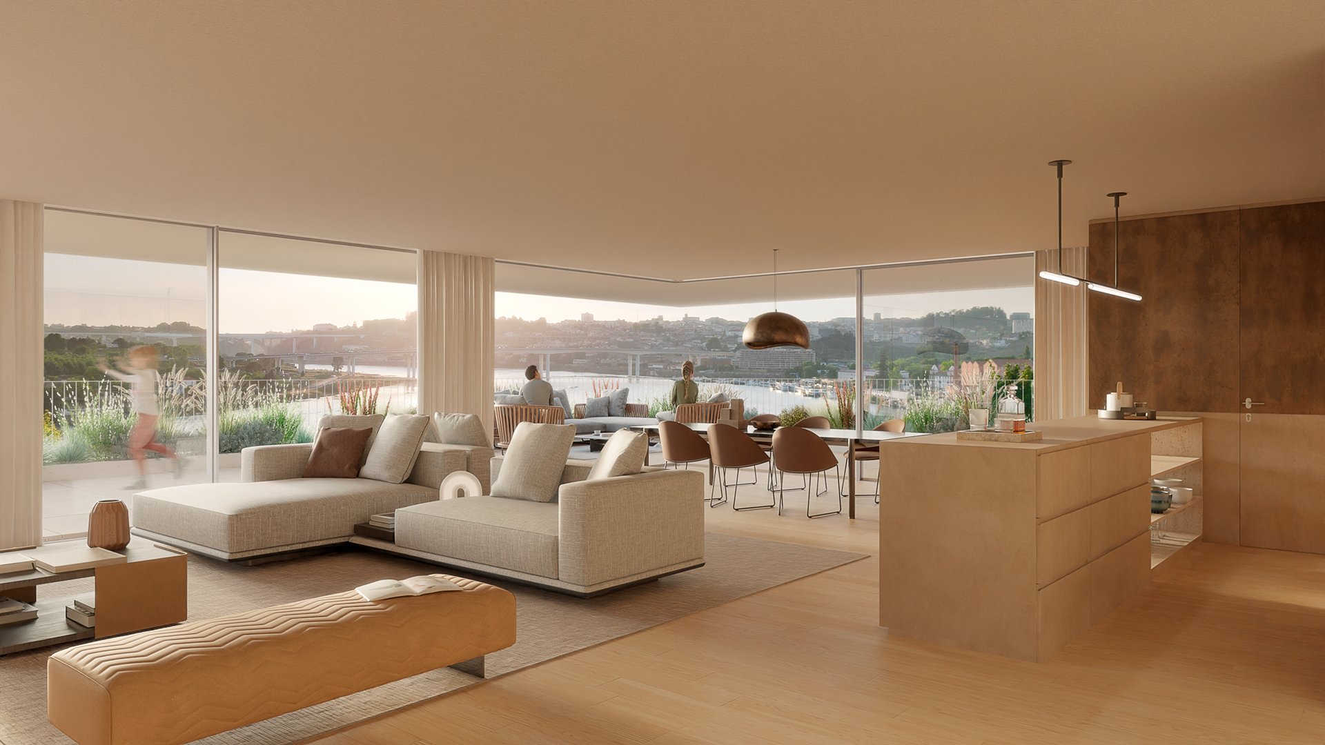 Elegant Four-Bedroom Apartment with Private Pool and Douro Views