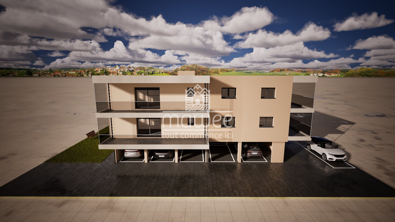 3.5 room apartment with finishes at the discretion of the tenant!