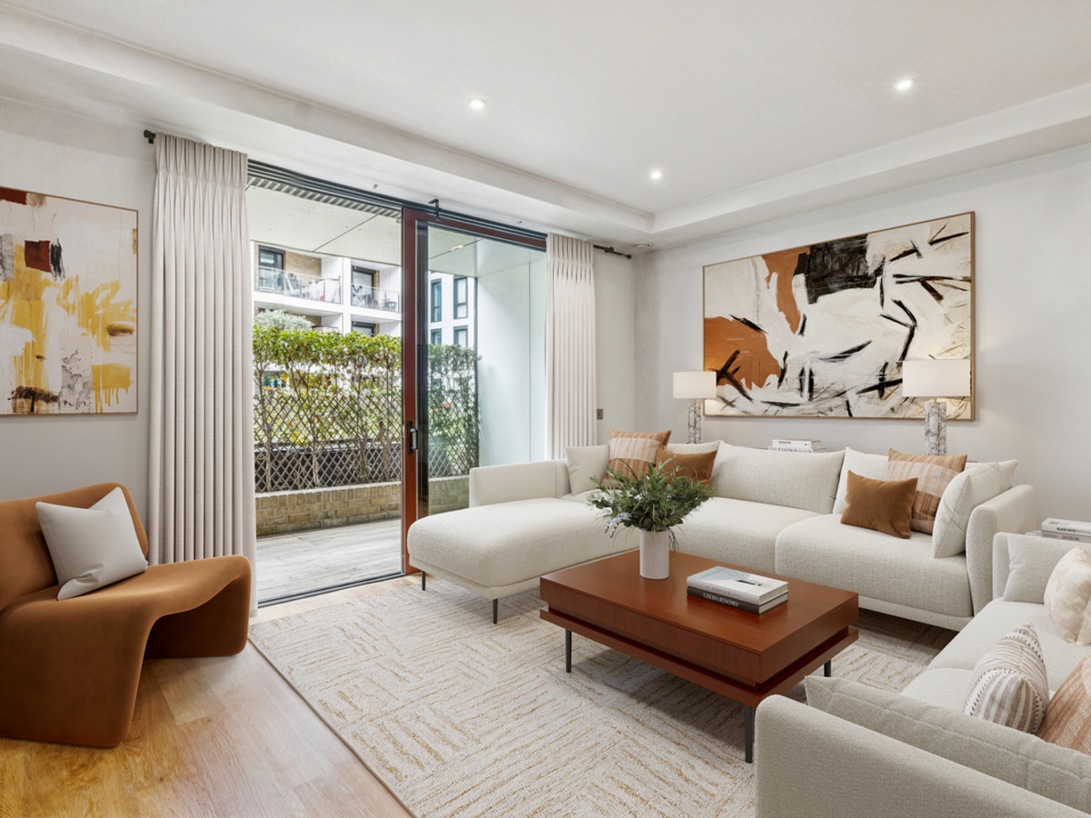 A beautiful two bedroom, two bathroom contemporary apartment located on the ground floor of the highly sought-after developme