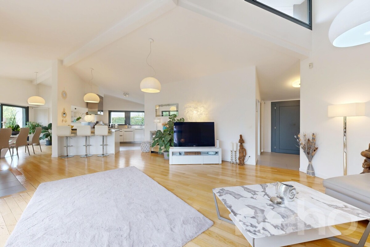 Spacious villa with magnificent volumes, large garden and swimming pool