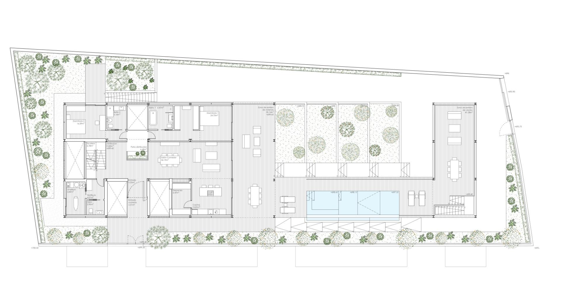 Magnificent plot in Cañadas del Parque